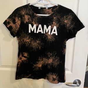 3/$15- Tie-Dye 'MAMA' T-Shirt